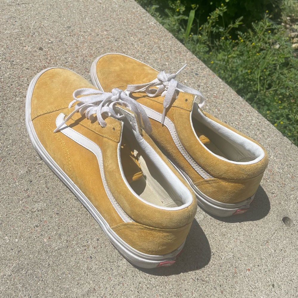 Yellow Vans Men’s 11.5